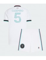 Inter Miami Casemiro #5 Kolmaspaita Lasten 2026-27 Lyhythihainen (+ shortsit)